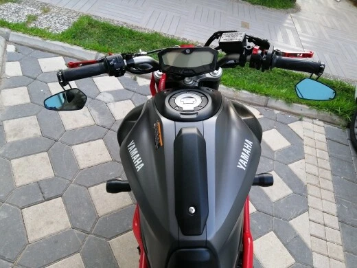Yamaha mt 07 on sale bar end mirrors
