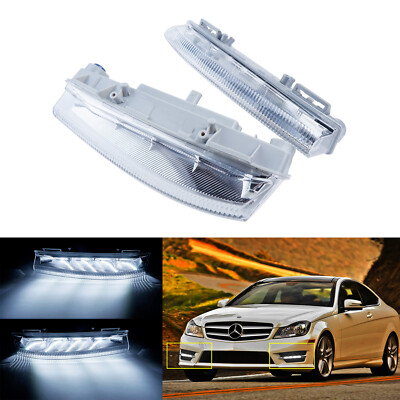 1 Paar Tagfahrlicht Blinkleuchte für Mercedes-Benz C-Klasse Coupe C204 2011-2015