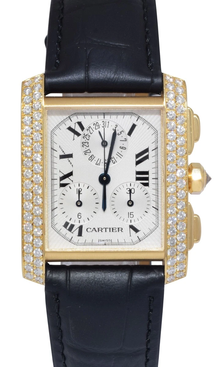 Cartier Tank Francaise Chrono Reflex Watch SS Yellow Gold 2085539.jpg?v=1778599511 main image 3