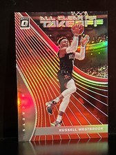2019 Panini Donruss Optic All Clear for Takeoff Red Prizm /99 Russell Westbrook