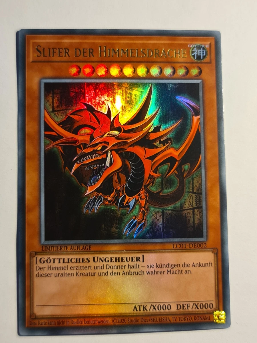 エジプト神 スライフ・ザ・スカイ・ドラゴン Preços baixos em Slifer the Sky Dragon Yu-gi-oh! TCG ULTRA RAROS