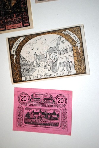 sieben Banknoten Besetzung Deutschland für verschiedene Staaten - - Bild 5 von 12