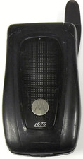 Motorola i series i670 - Black  Nextel  Rare Cellular Flip Phone