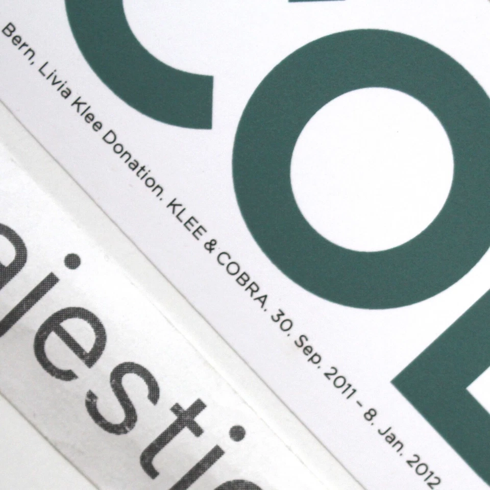 BEAUTIFUL ORIGINAL 2011 PAUL KLEE EXHIBITION POSTER LITHOGRAPH - Image 2 of 3