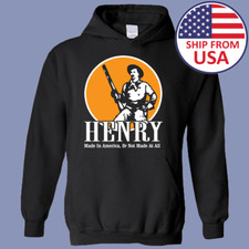 Henry Repeating Arms Men's Black Size S to 3XL
