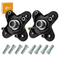 2 Front/Rear Wheel Hub w/Studs for Polaris General 1000 General 4 1000 2016-2025