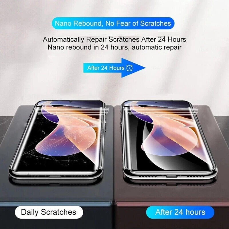 For OnePlus Nord 4 5G, 10x Soft Hydrogel Films Full Screen Protector Guard - Image 4 of 4