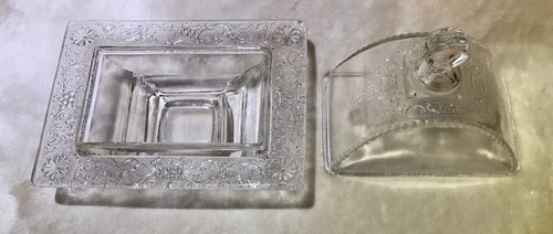 Antique EAPG Riverside Glass Works Jersey Lily Covered Compote & Creamer ca.1883 - Picture 4 of 12