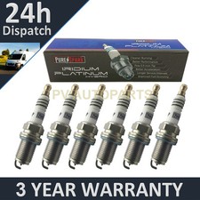 6X IRIDIUM TIP SPARK PLUGS FOR BMW 3 SERIES 320 I 1998-2005