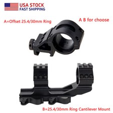 25.4/30mm Ring Scope QD Cantilever Mount /45 Degree Offset 25.4/30mm Ring Mount