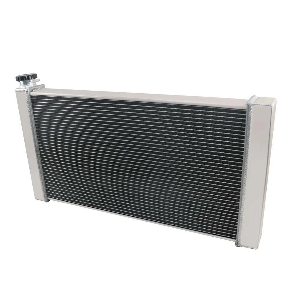 4 Row Aluminum Radiator For 1982-1994 1991 Chevy S10 GMC S15 Jimmy SBC 350 V8 — 第 3/4 张图片