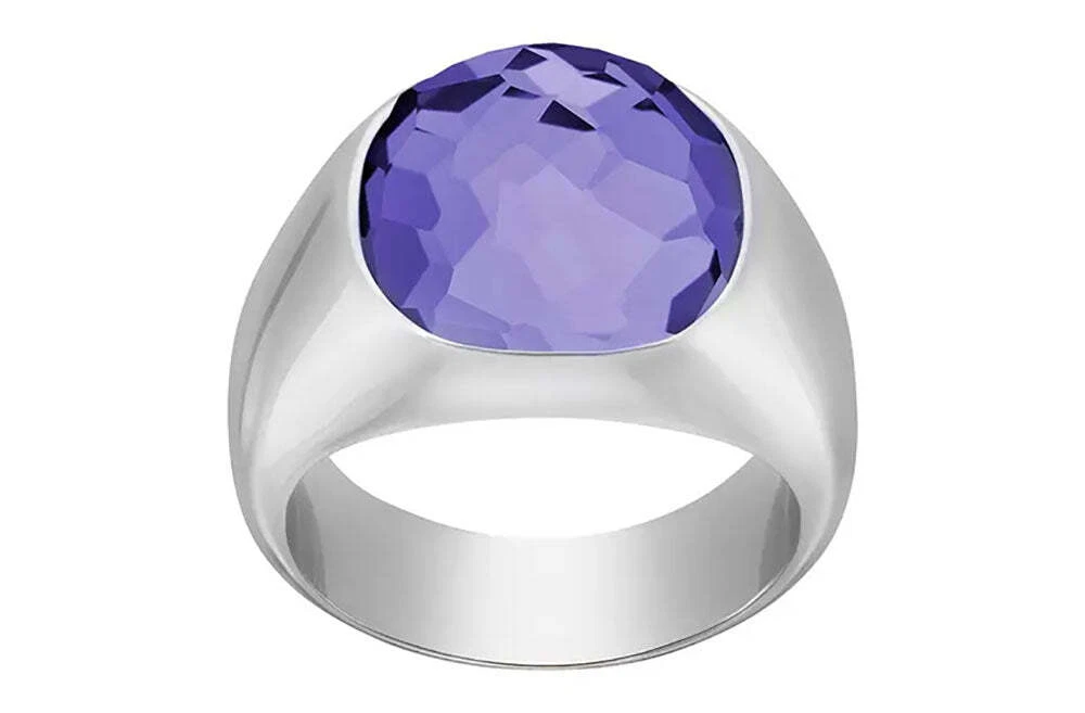 Purple crystal ring deals