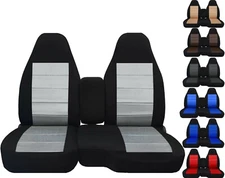 Car seat covers fits Ford Ranger 1991-2012 60/40 highback seat with Console