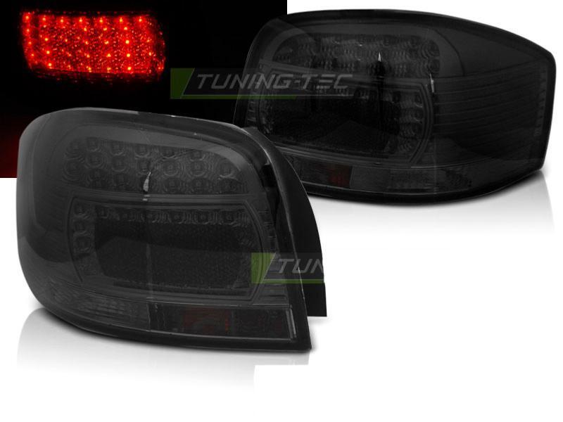 Feux arrière Audi A3 8P 03-08 LED fumé bloc optique de remplacement tuning pour phase 1