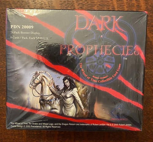 Wheel Of Time CCG Dark Prophecies Booster Box Robert Jordan - NEW SEALED RARE - Picture 3 of 7