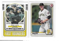 Henry Davis/Quinn Priester - 2022 TOP PROSPECTS - Pirates