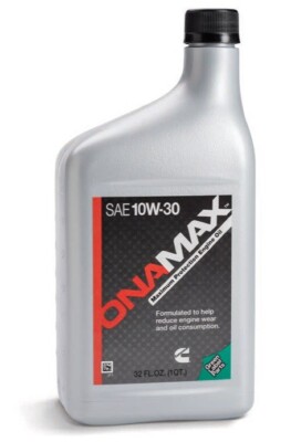 Cummins Power Generation A063E183 OnaMax SAE 10W-30 RV Gasoline/ LP Oil 1 Quart
