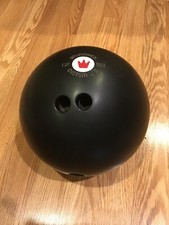 Vintage Rubber Brunswick Custom LTD Bowling Ball 12F 952 - 16lbs Predrilled