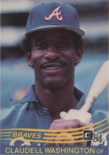 1984 Donruss - Claudell Washington #310 - 1 of 1