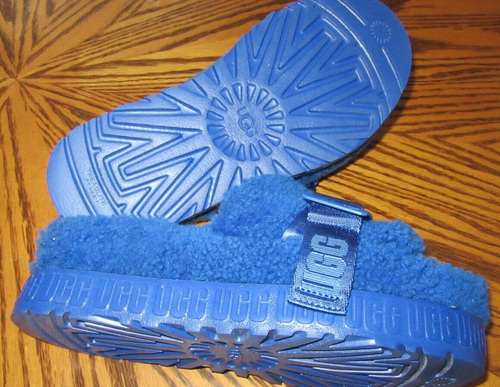 UGG NUEVO EN CAJA 9M Royal Acogedor Lana Genuina Genuina Parte Superior Treadlita Zapatillas Mujer LINDAS - Imagen 3 de 6