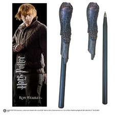Ron Weasley Varita Pluma y Marcador Set de Regalo Harry Potter Hogwarts Noble