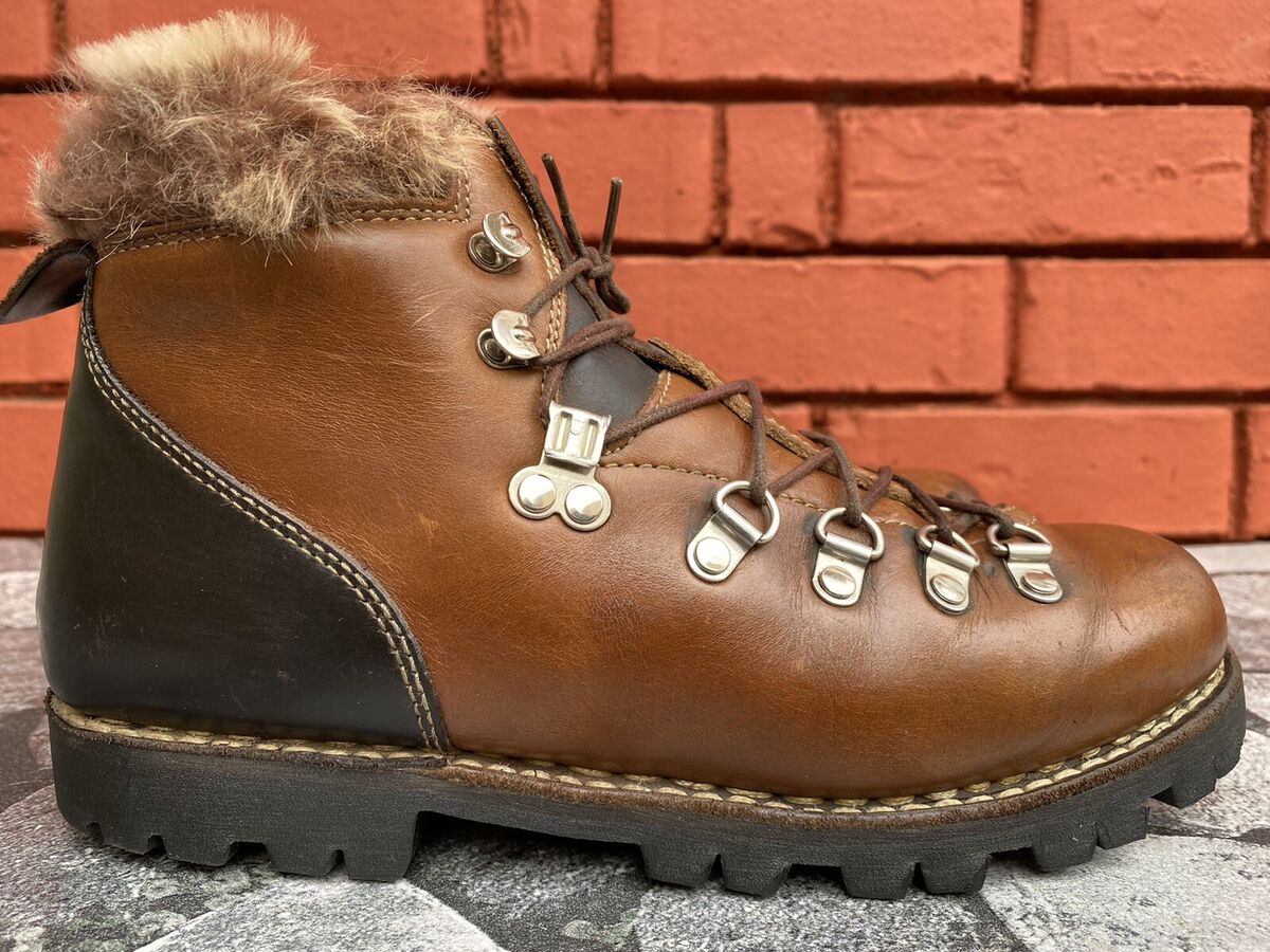 Paraboot Avoriaz JANNU Women's Hiking Ankle Brown Leather Paraboot Avoriaz JANNU Women's Hiking Ankle Brown Leather