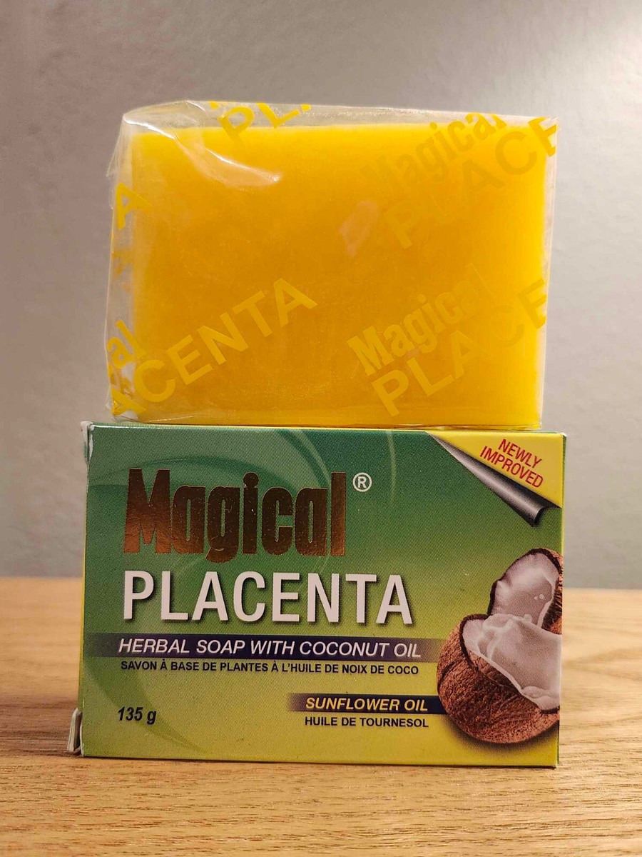 premium glutathione soap skin magical New Magical Placenta Herbal Soap with Coconut Oil & Glutathione Soap "Choose"