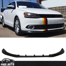 Fit 11-14 Volkswagen VW Jetta 6 VI MK6 Front Bumper Lip Spoiler PU IKON V3 Style