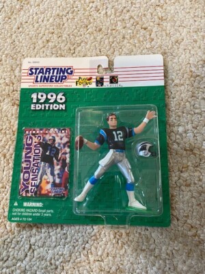 KERRY COLLINS Carolina Panthers NFL Kenner Starting Lineup SLU 1996 PSU BOX0