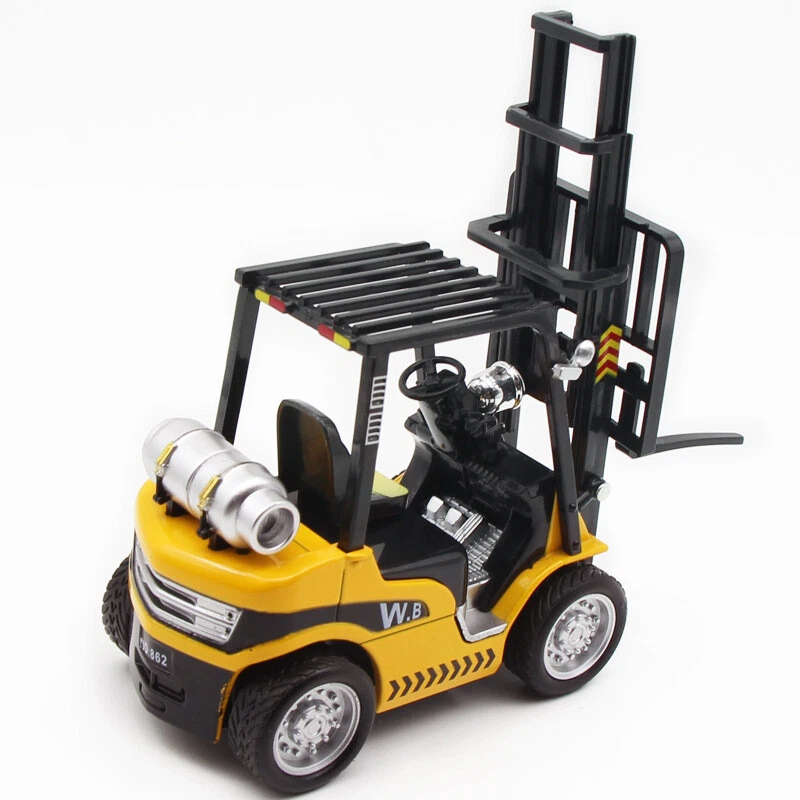 1/24 Forklift Truck Toy Construction Vehicle Model Diecast Toy Car for Boys Kids - Image 4 of 4