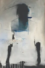 ABSTRACT MONOCHROME STRETCHED CANVAS WALL ART READY TO HANG CP228