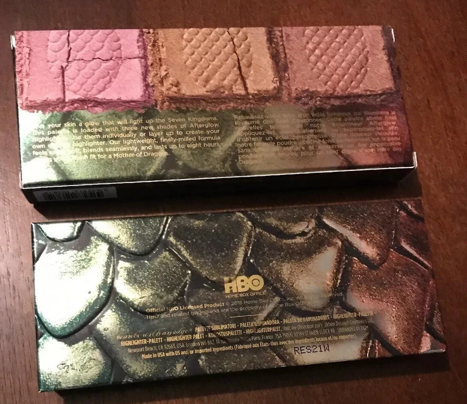 Urban Decay x Juego de Tronos Colección MADRE DE DRAGONES PALETA DESTACADA Foto 3 de 4