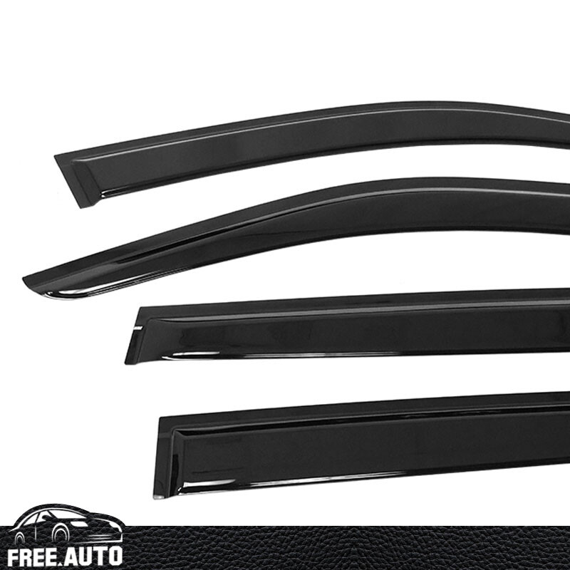 Window Visors Fits 16-22 Honda Pilot Acrylic Slim Rain Guard Vent Sun Shade 4PCS