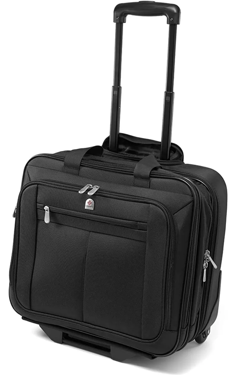 Solo Classic Wheeled Laptop Business Case - 15 - Black