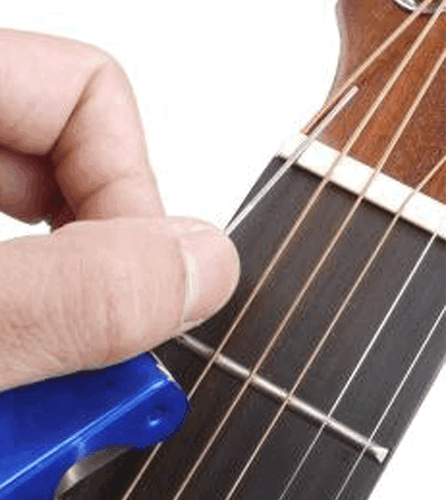 Tuerca de ranura para guitarra lima sierra varillas ranura juego de limado Luthier herramientas de reemplazo - Imagen 3 de 7