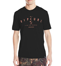 Rip Curl Search Series Graphics Rashguard Size M UPF 50 Performance Protection