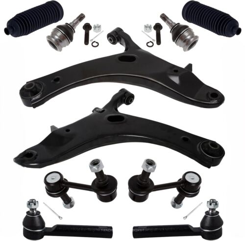 Front Control Arm Ball Joint Tie Rod End Link Kit For 2009-2013 Subaru Forester