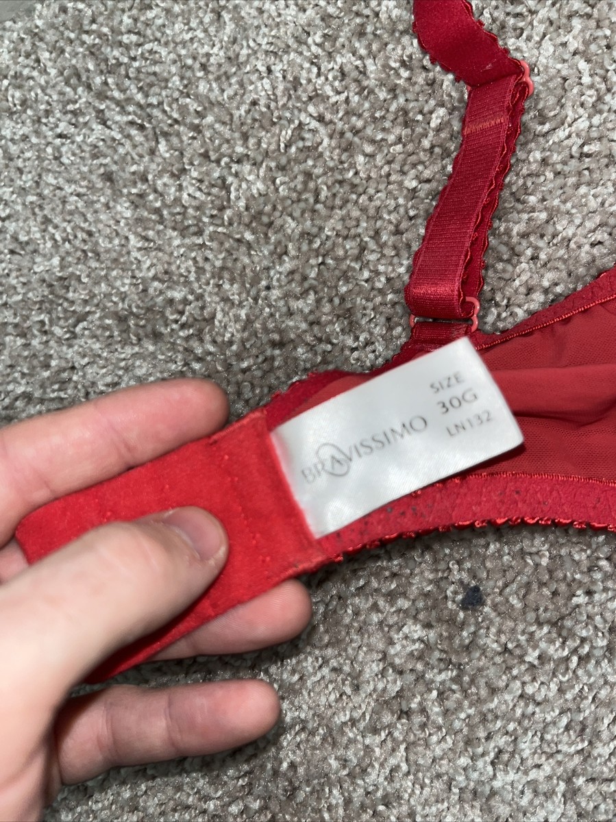 BRAVISSIMO Darling Heart Bra LN132 IN SCARLET (AA-60) | Australia