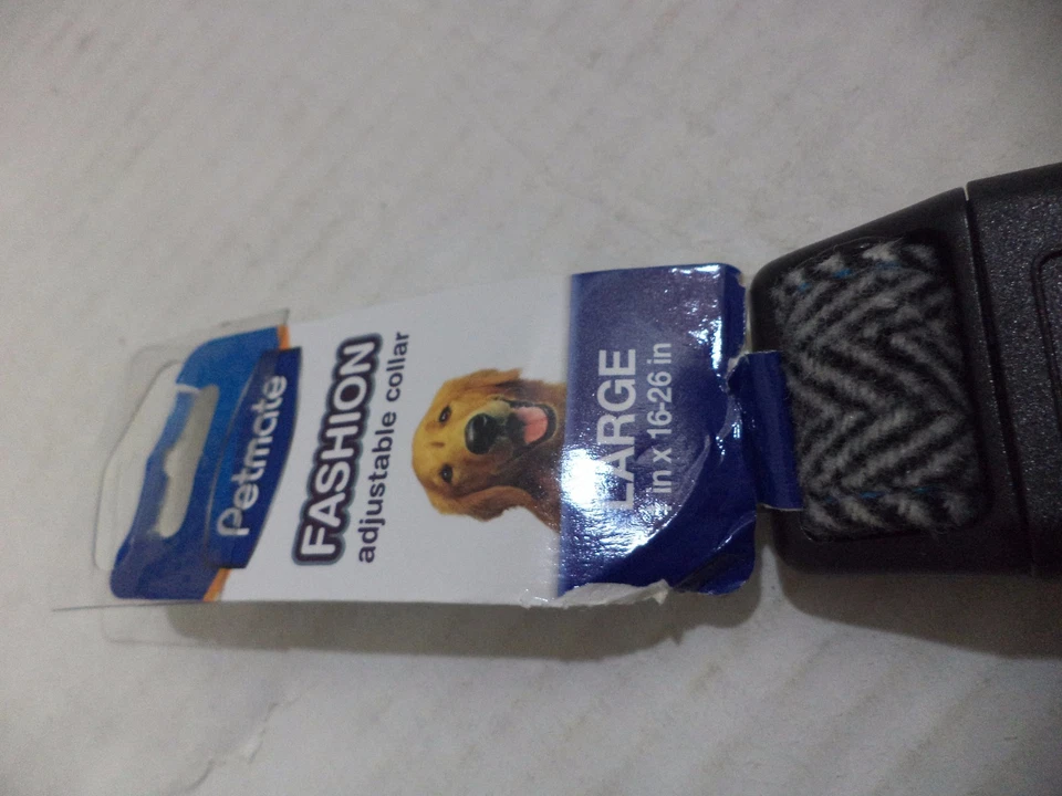 Collar de moda Aspen Pet Products Petmate, color azul 1 x 16-26 de Aspen Pet Foto 3 de 4