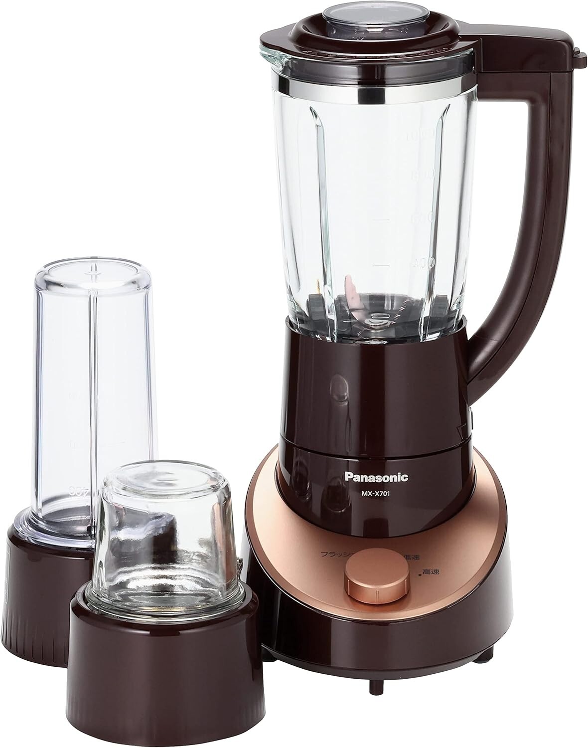 Panasonic Mixer Brown MX&ndash;X701&ndash;T 1000ml 3-in-1 Blender Tumbler Mixer Mill New JP