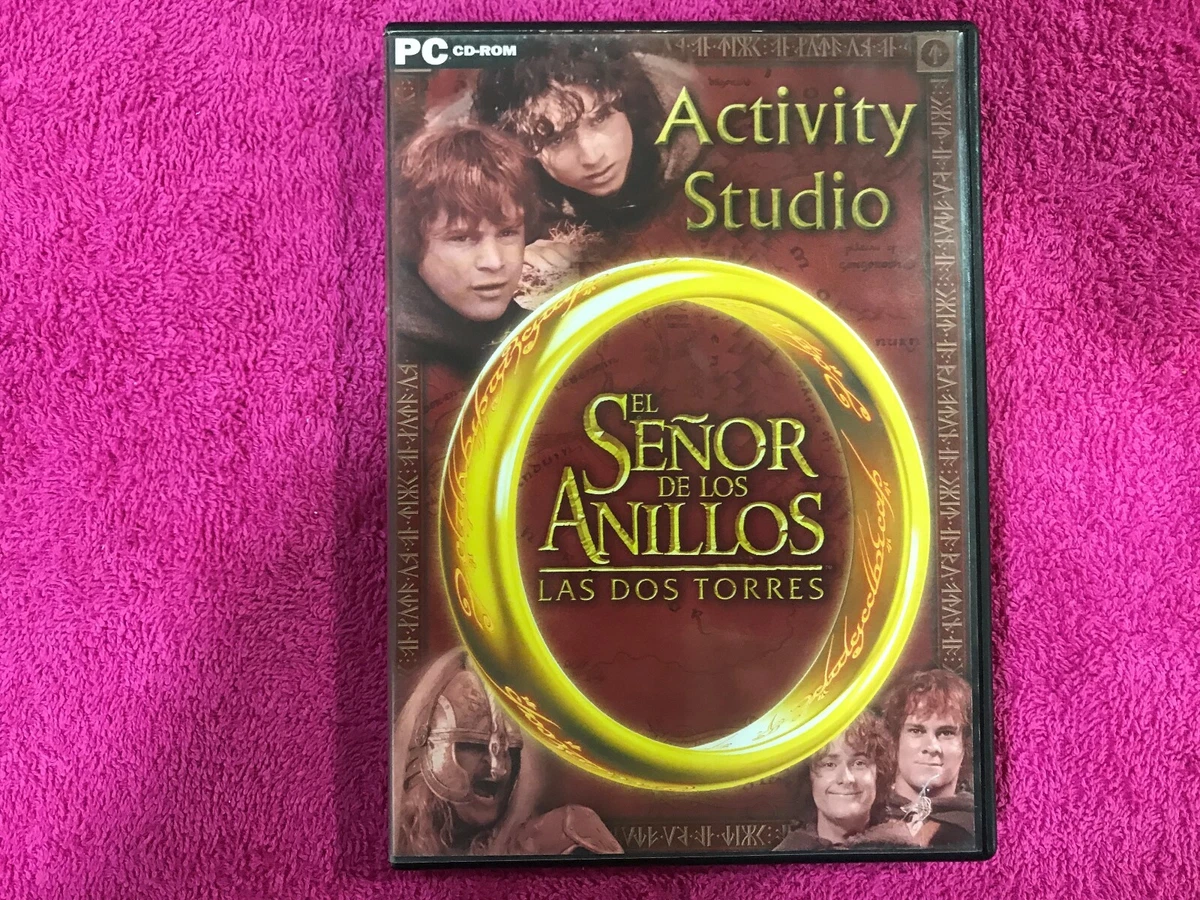 The Lord Of The Rings Las Dos Torres PC CD ROM Activity Studio Am