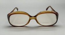 Vtg 70s Playboy Optyl Amber Eyeglass Sunglasses 1024-80 Germany Rare