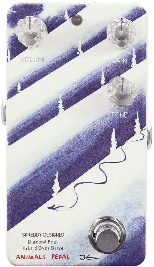New Animals Pedal Diamond Peak Hybrid Over Drive Effector From