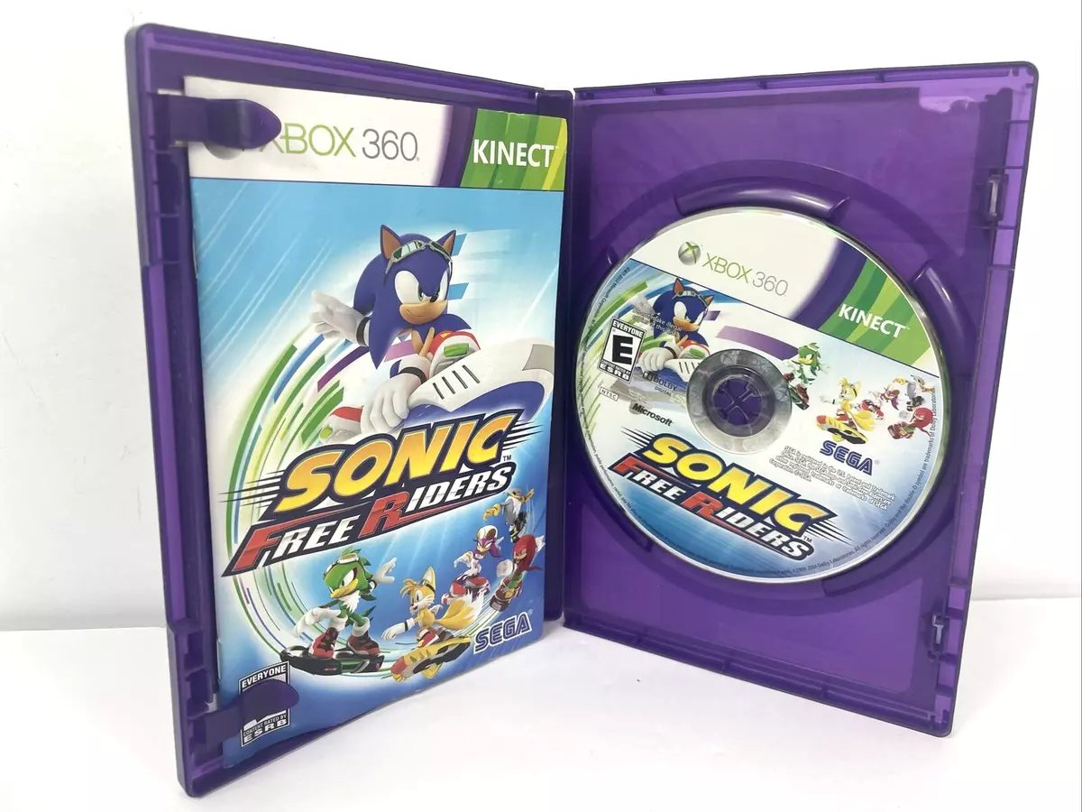 Sonic Free Riders — Complete! Fast Shipping! (Xbox 360, 2010) Kinect  10086680492