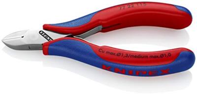 KNIPEX Tools 77 22 115 Elektronik-Seitenschneider, 4,5 Zoll