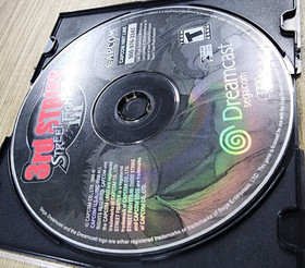 USED AUTHENTIC WORKING -) STREET FIGHTER III 3RD STRIKE (- GAME DISC ONLY - DC