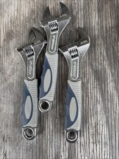 Lot Of 3 Blue Ridge Tools 8" adjustable wrench.
