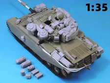 1/35 Modern Tank Stowage Set – Resin Accessories for Abrams/Leopard Model Kits