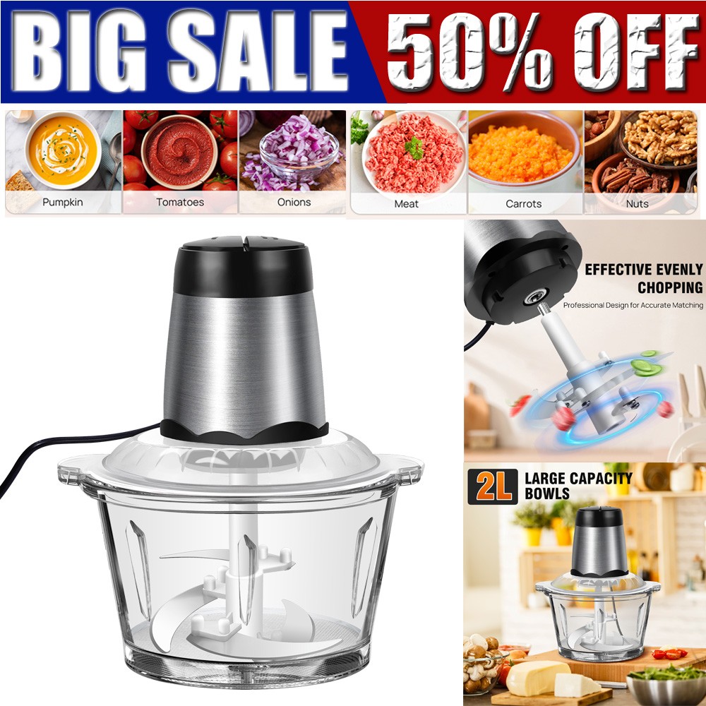 Electric Meat Grinder Mincer Mixer Blender Food Chopper Processor Blenders NEW