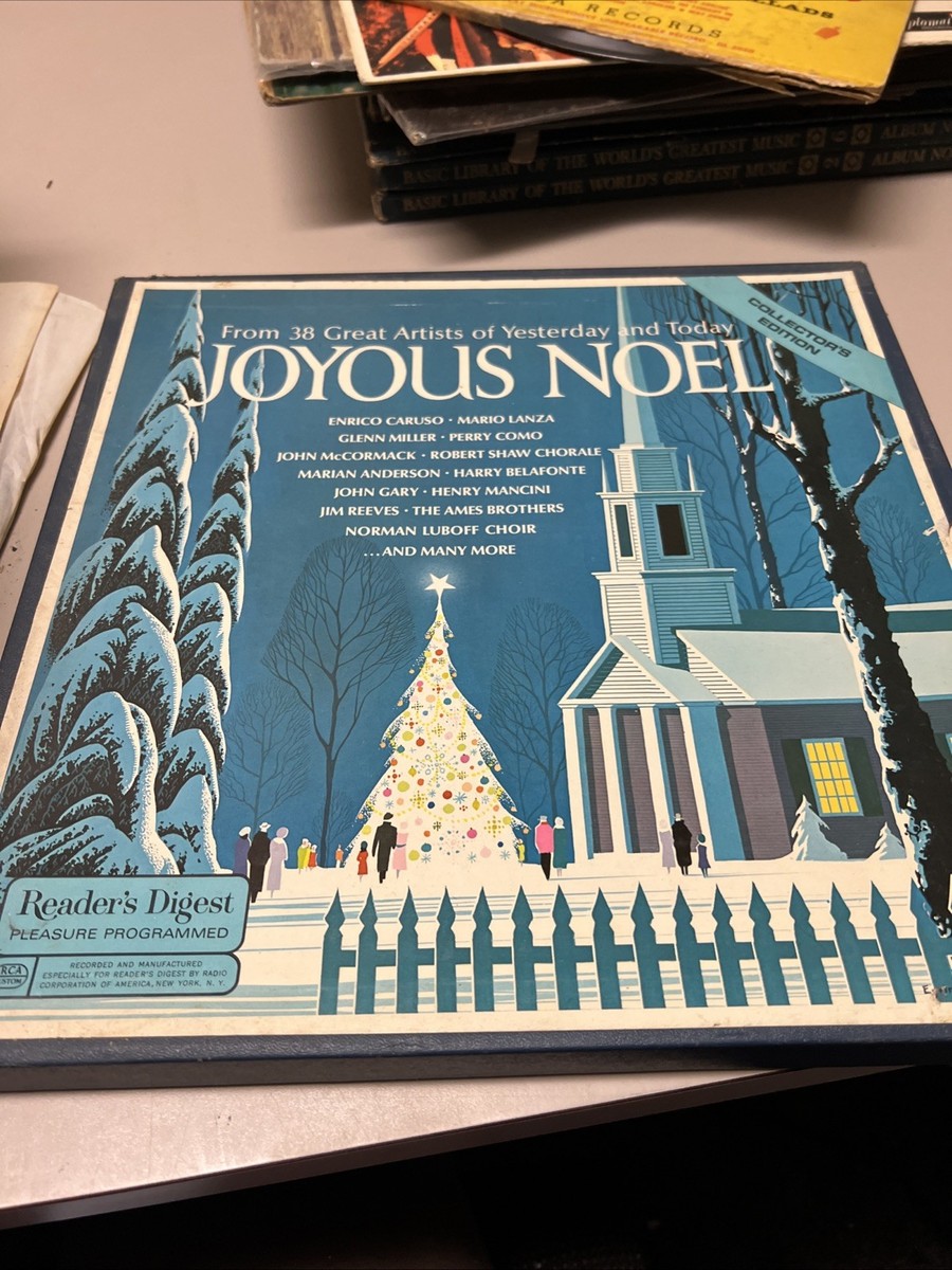 Joyous Noel Readers Collector's Edition Vinyl LP 4-Record Box Set